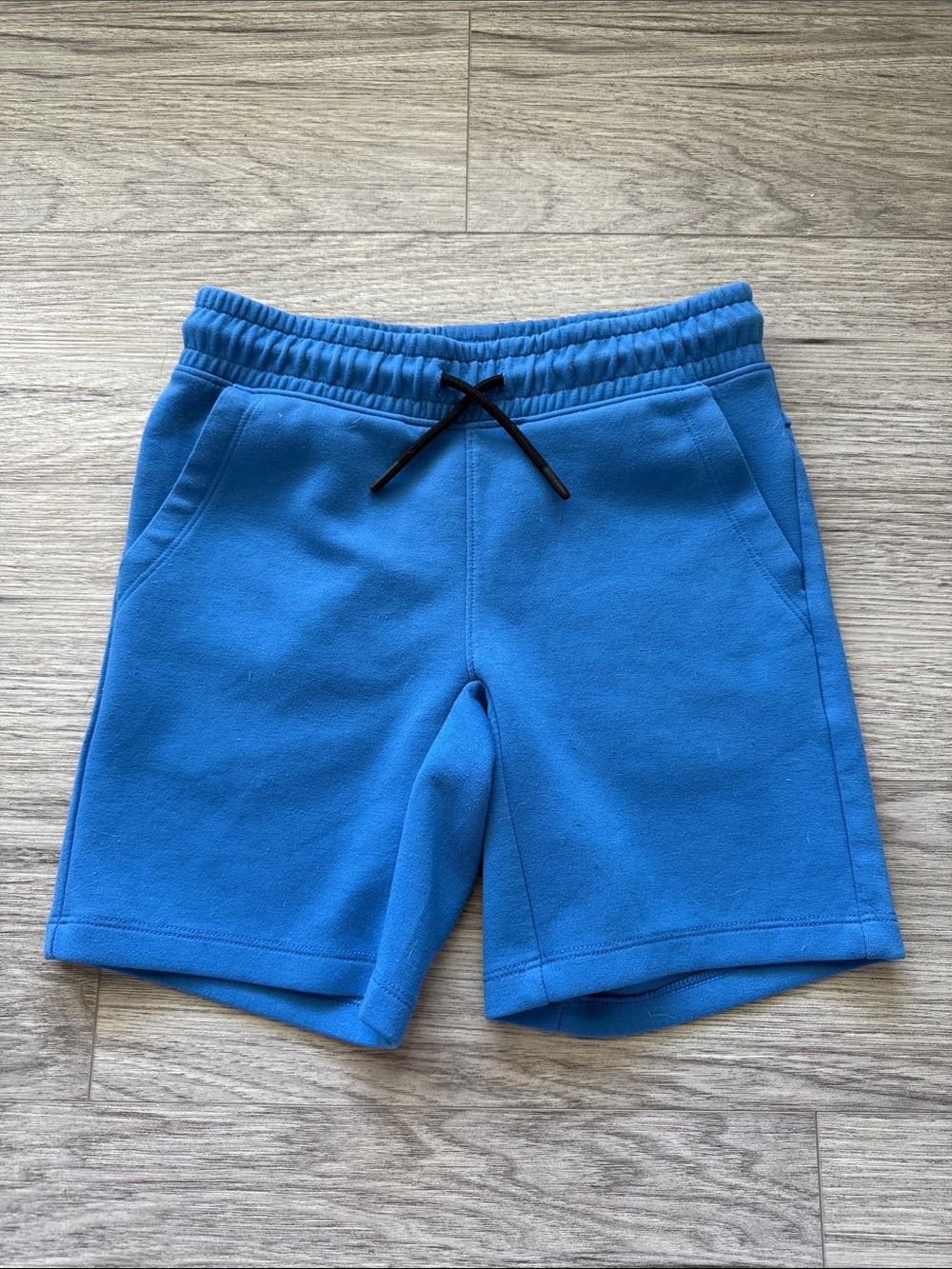 Target Art Class Boys Bright Blue Pull-On Shorts with Black Drawstring Size 8M